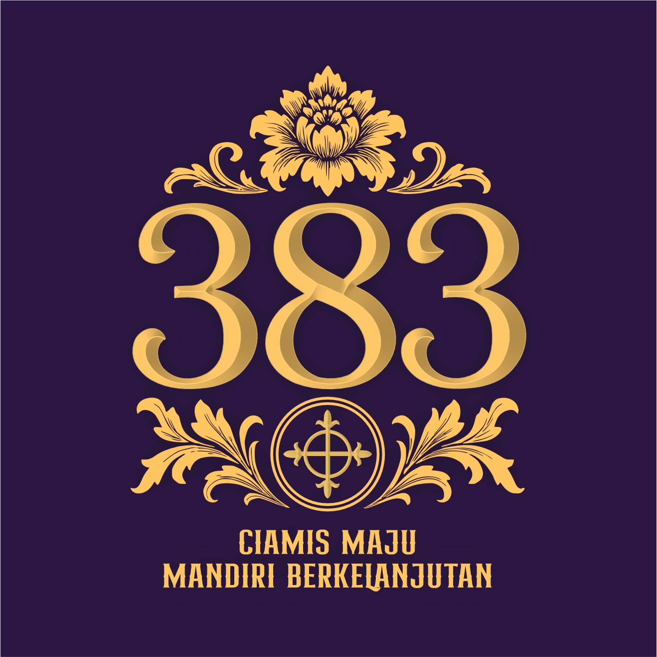 Logo HUT Ciamis ke-383