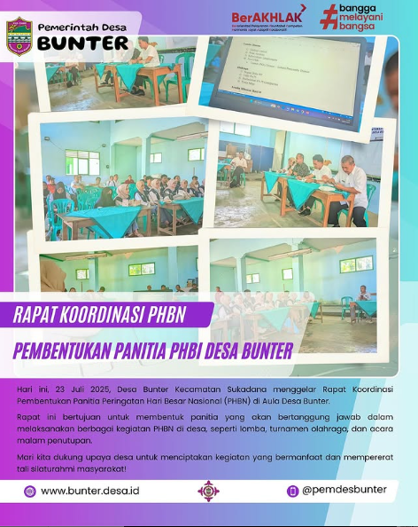 Rapat Koordinasi Persiapan dan Pembentukan Panitia PHBN Tahun 2025